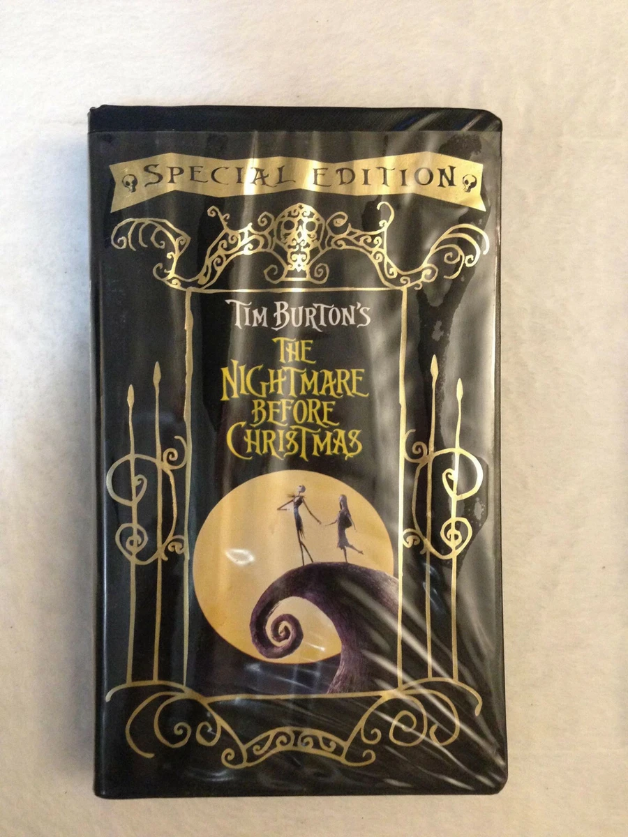 The Nightmare Before Christmas VHS Tape In Clamshell Tim, 55 OFF