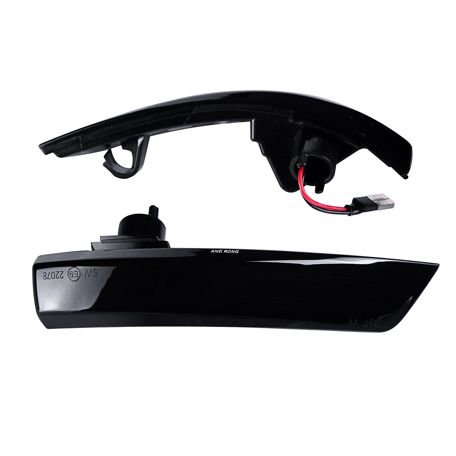 2 Dynamic LED Wing Door Mirror Indicator Turn Signal Light For Ford