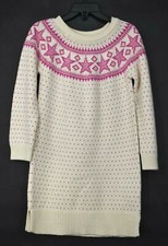 Baby Gap Ivory Long Sleeve Scoop Neck Knit Pullover Sweater 5 Years/Toddler