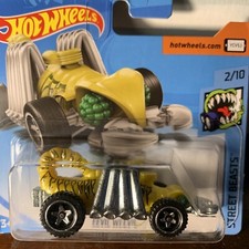 Hot Wheels 2019 Street Beasts 2/10 Eevil Weevil 169/250 FYD43-D9C0J Yellow