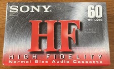 Sony High Fidelity Blank Audio Cassette 60 Minutes Factory Sealed