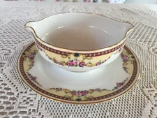 Antique C. Ahrenfeldt Depose Limoges France Gravy Dish