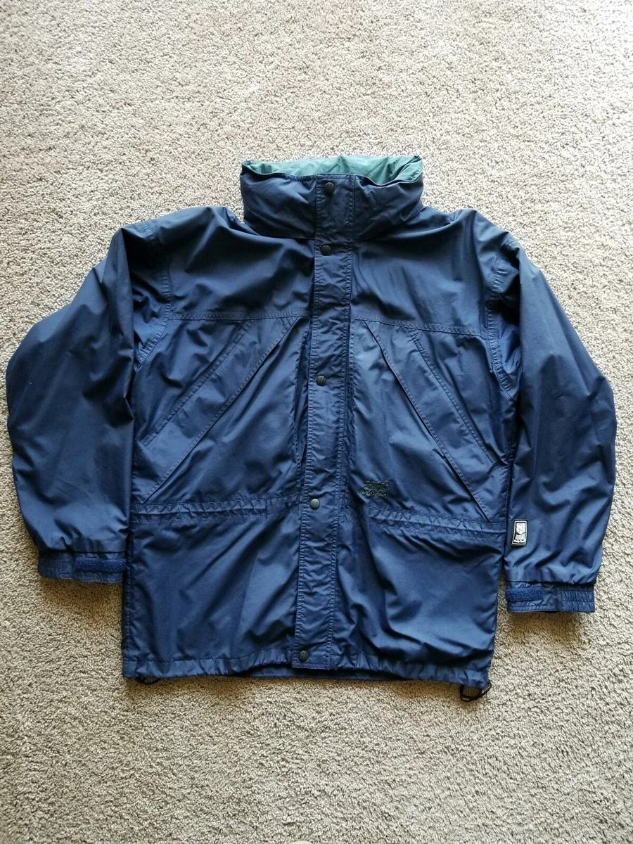 Vintage Helly Hansen Blue Helly Tech Windbreaker Jacket Size L