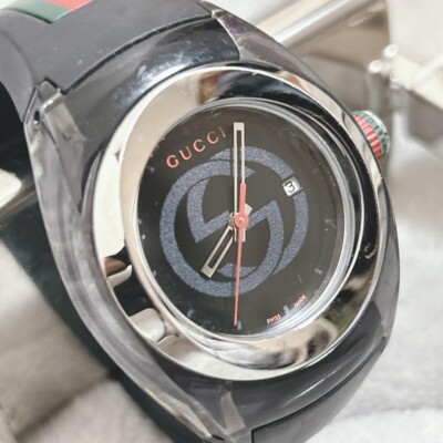 Gucci Sync Watch Black Gucci Sync Watch YA137302 White 36mm