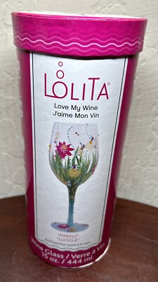 Firefly Lolita Wine Glass 15 oz 9'' Tall  Gift Boxed Collectible New