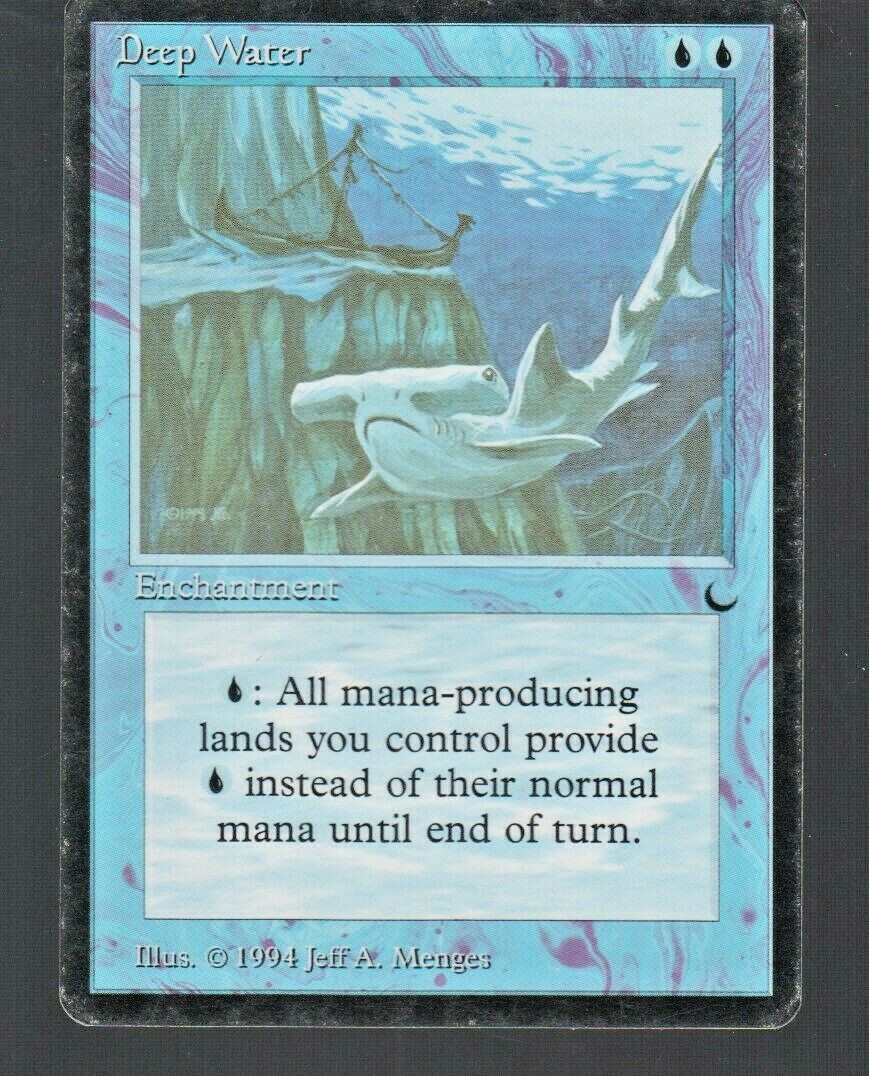 Deep Water  1994 Magic The Gathering The Dark #23 