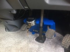 FIAT DUCATO SECURITY PEDAL LOCK 1995-2007 motorhome campervan,workvan horse Box