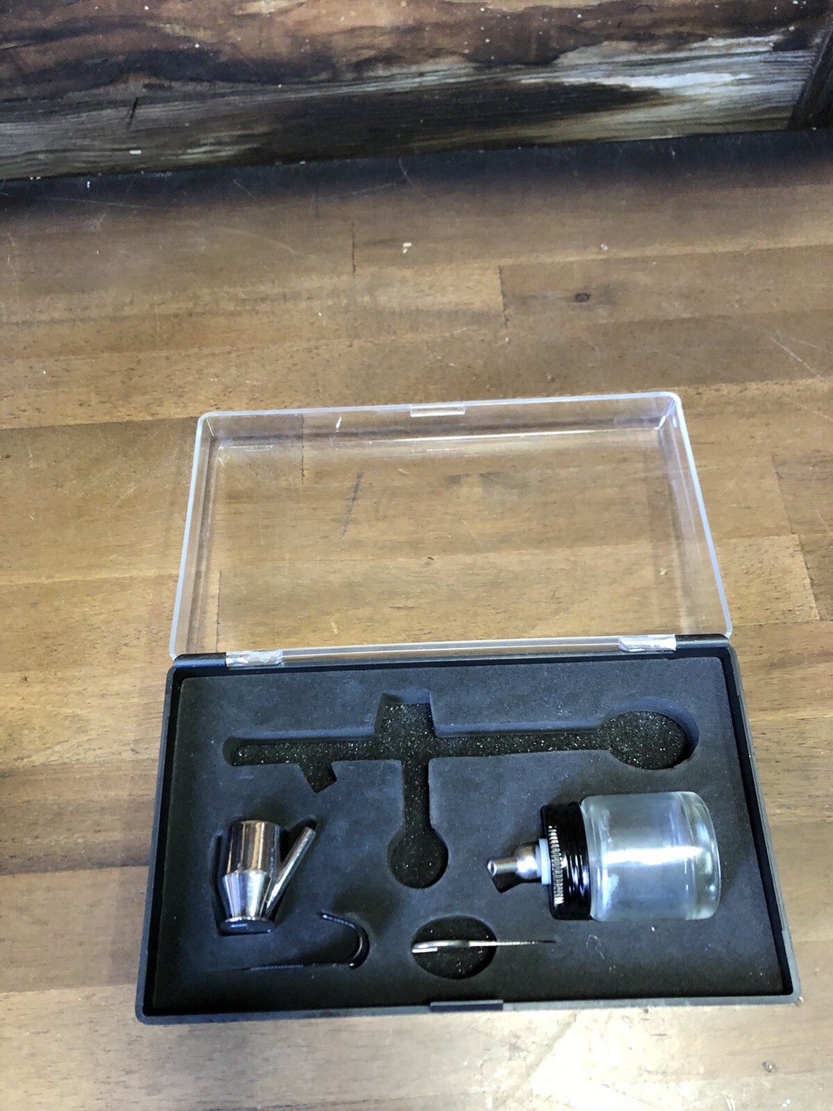 Central Pneumatic Deluxe Airbrush Kit in Case blueno hose eBay