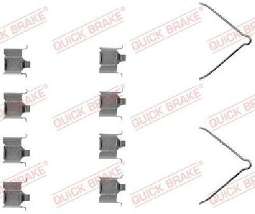 Original Quick Brake ZubehöRsatz Scheibenbremsbelag 109-1166 FüR Mazda Nissan-image