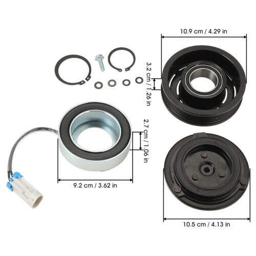 Klimakompressor Magnetkupplung für Opel Astra G H ZAFIRA 13124750 Magnetkupplung - Bild 1 von 17