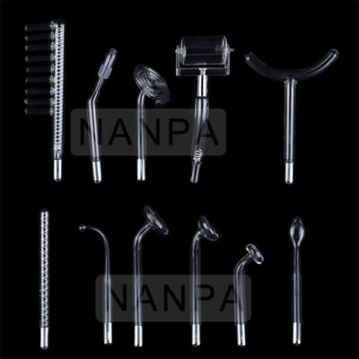 High Frequency Electrode Replace Glass Wand Anti Aging Ance Facial Skin Care SPA
