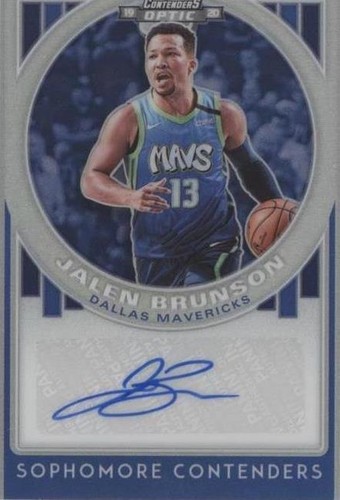 2019-20 Panini Contenders Optic Sophomore Contenders Auto #SC-JBR 