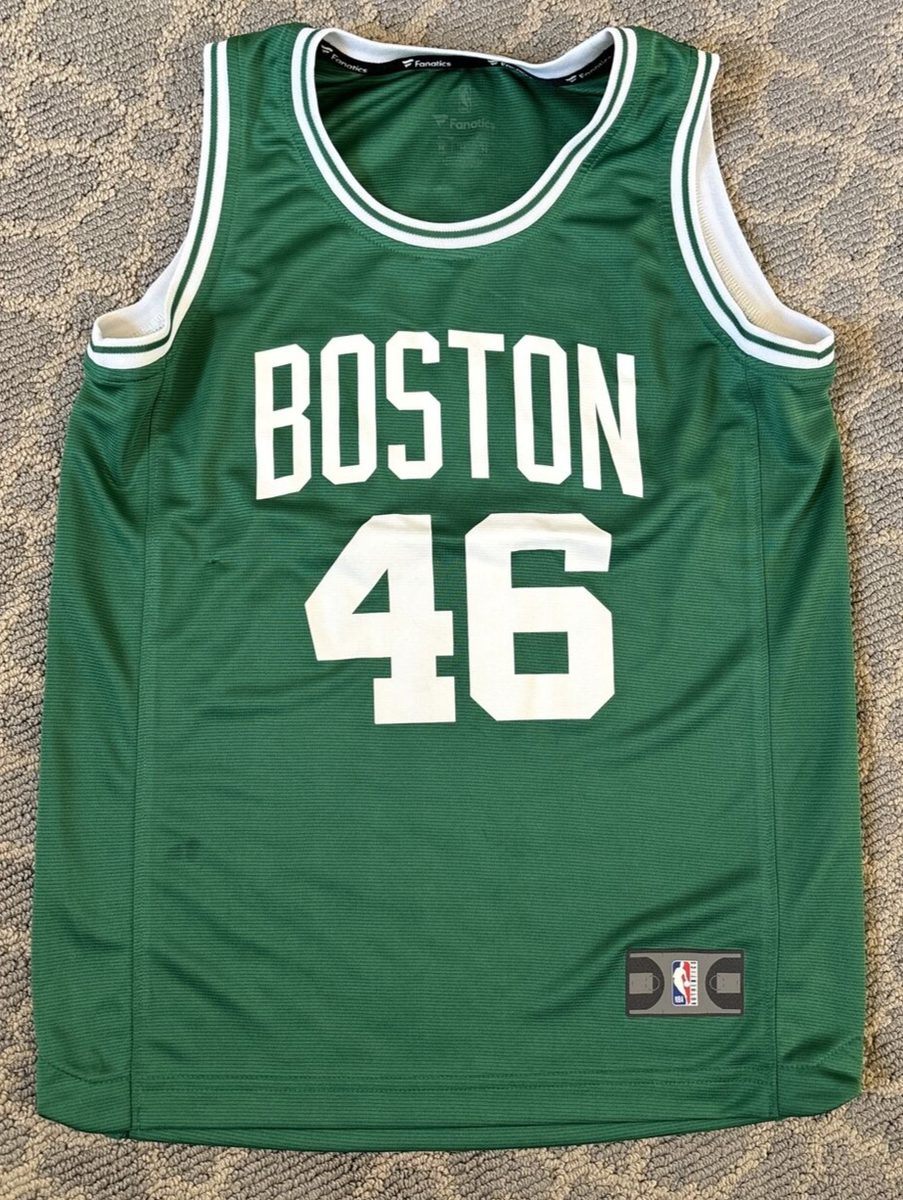 Boston Celtics Aron Barnes #46 Youth Medium Green Fanatics Jersey