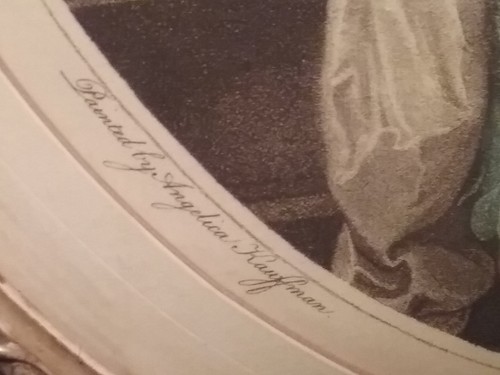 Angelica Kauffman Antique Hand Colored Engraving Print - Picture 2 of 6
