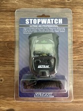 Ultrak 460 - 16 Lap or Cumulative Split Memory Stopwatch - Black