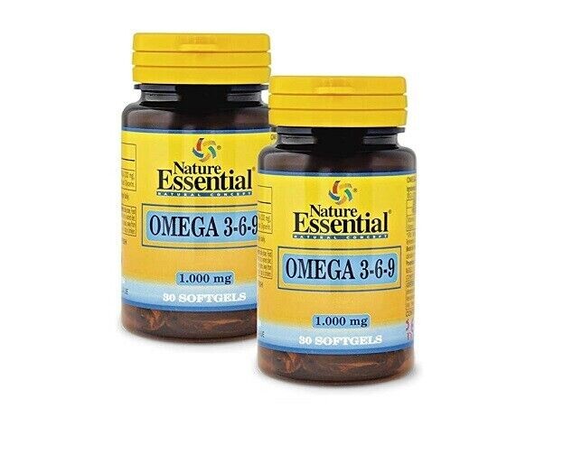 Omega 3 6 9 1000 Mg 2X30 Perlas Nature Essential