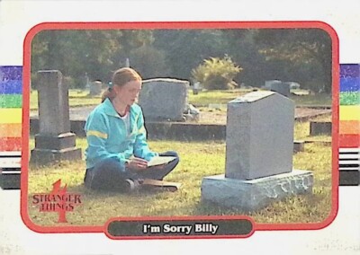 2023 Zerocool Topps Stranger Things Season 4 Trading Card Nr 56 I'm Sorry Billy