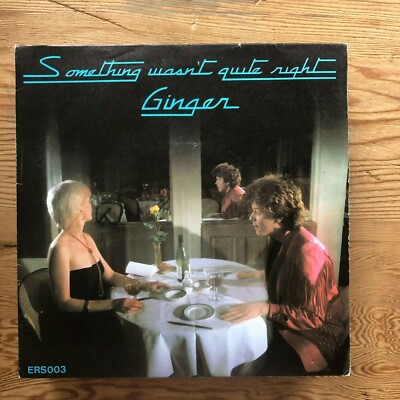 Ginger - Something Wasnt Quite Right - Eighties Pop 7'' vinyl record