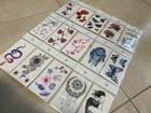 15 Sheets Flowers Butterfly Waterproof Body Temporary Tattoos Stickers US — photo 3
