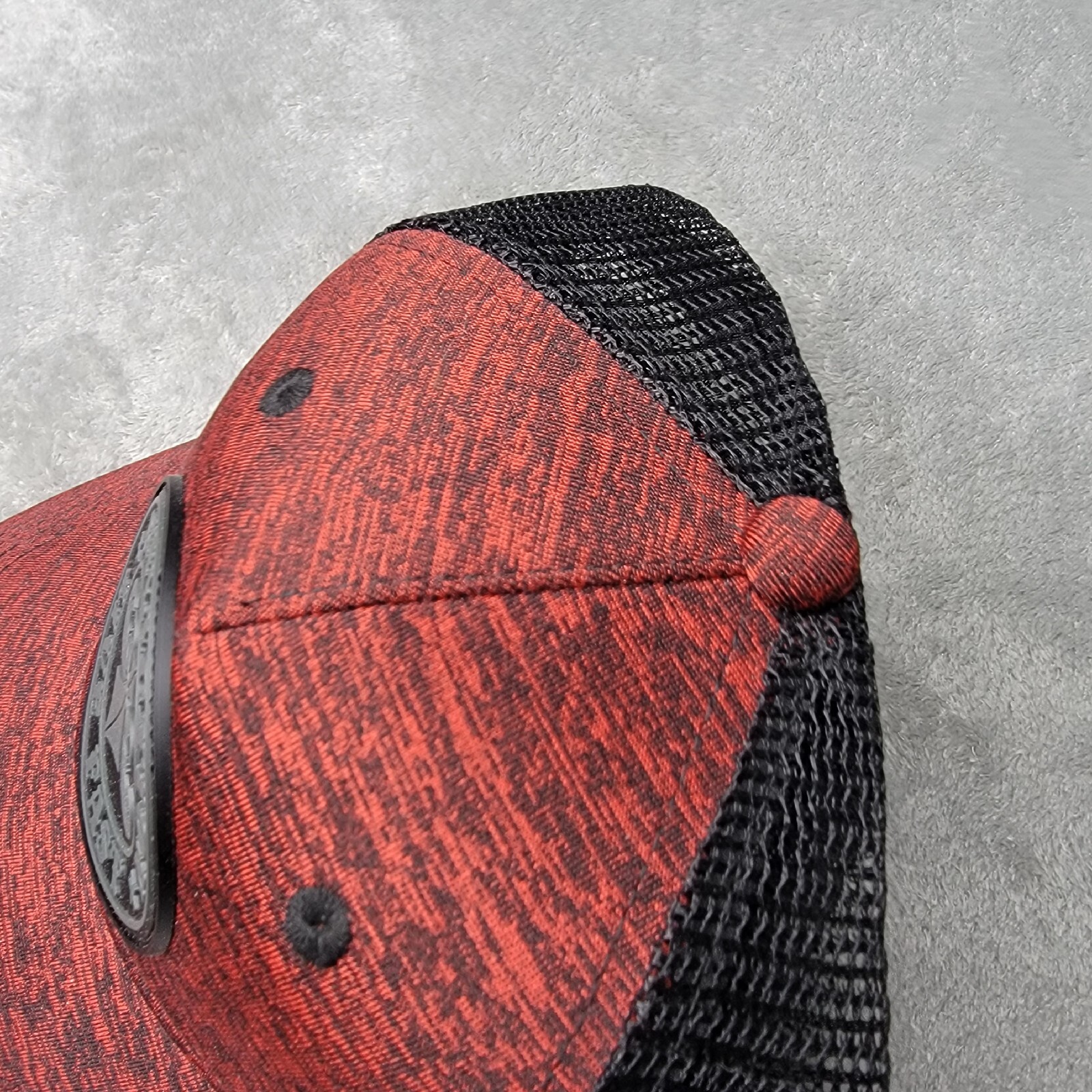 Affliction SnapBack Trucker Adjustable Hat Red An… - image 9