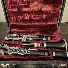 Vintage M Lacroix Paris Clarinet Student Claude Lakey Mouthpiece w/Case