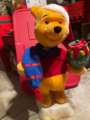 VTG Telco motionette 1997  24'' Talking Animated Pooh Bear