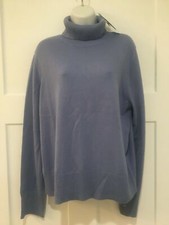 Fieldgear Size XLarge Woman?s Blue Long Sleeve Turtleneck acrylic Sweater NWT