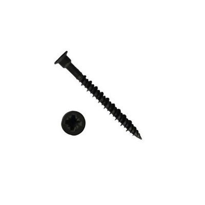 Korpus Montageschrauben Pozi schwarz Phosphat gehärteter Stahl 4,2 x 45 mm 1kg Packung