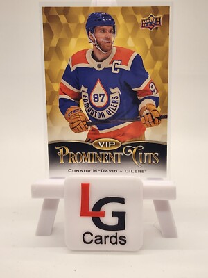 2024 Upper Deck The National VIP Prominent Cuts Connor McDavid #VIP-5