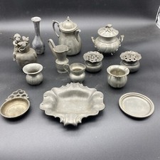 OGGETTI D'EPOCA IN PELTRO Epoca 900