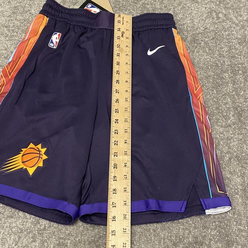 Nike Phoenix Suns Shorts Mens Small Purple City Edition 2024 Swingman NBA NEW - Picture 9 of 14