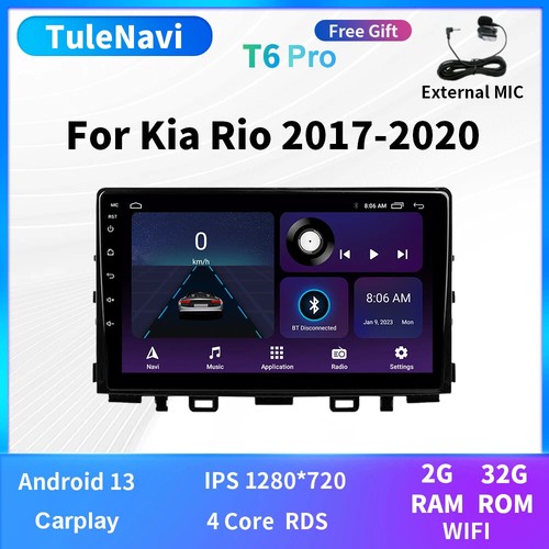 For Kia RIO YB KX Cross Stonic GPS Navigation Radio Video Carplay Car Multimedia - Foto 26 di 32