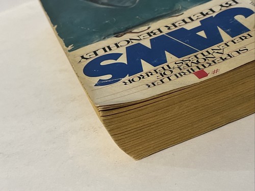 Jaws movie by Peter Benchley (PB Bantam 1974) 9th printing - FAIR - see desc. - Picture 7 of 24