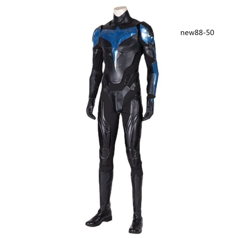 Nightwing Costume Dick Grayson Cosplay Suit Nightwing Costume Halloween Outfit - Image 4 of 4