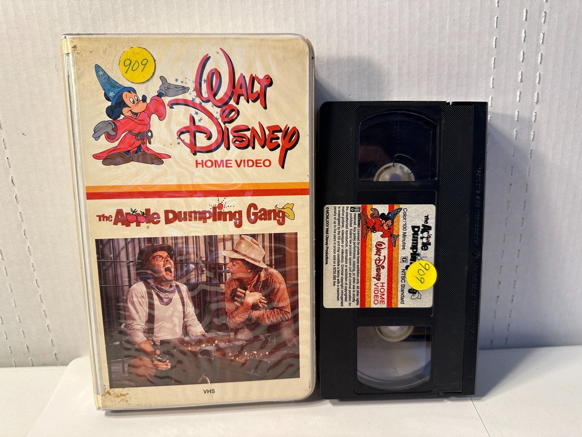 The Apple Dumpling Gang - Walt Disney Home Video VHS Rare White