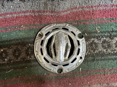 Vintage Henderson Super X Pancake Horn Plate EA Lab Micro Indian Harley 4E