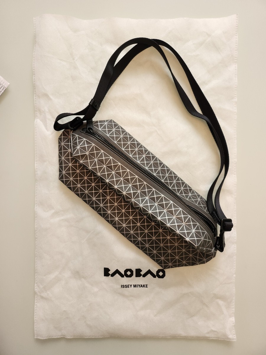 Bao Bao Issey Miyaki Saddle Bag - Gray | eBay Bao Bao Issey Miyaki Saddle Bag - Gray | eBay