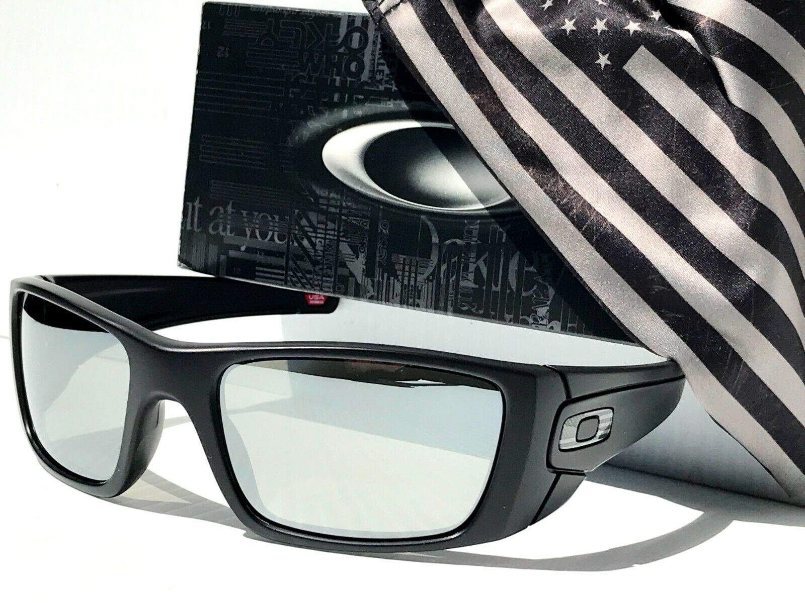 Oakley Holbrook Tonal USA Flag Sunglasses with Grey Lenses in