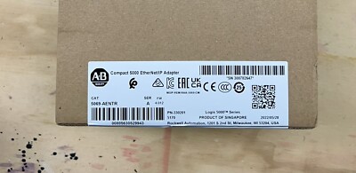 Allen-Bradley AB 5069-AENTR Compact 5000 EtherNet/IP Adapter 5069AENTR