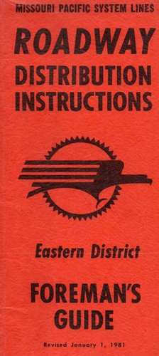 Missouri Pacific 1981 Eastern District Roadway Foreman's Guide PDF Pages on DVD - Picture 2 of 7