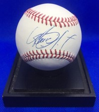 AVISAIL GARCIA Signed MLB Baseball JSA Certified Autograph Milwaukee Brewers