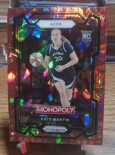 2024 WNBA Prizm Monopoly Free Parking Space Rookie #40 Kate Martin
