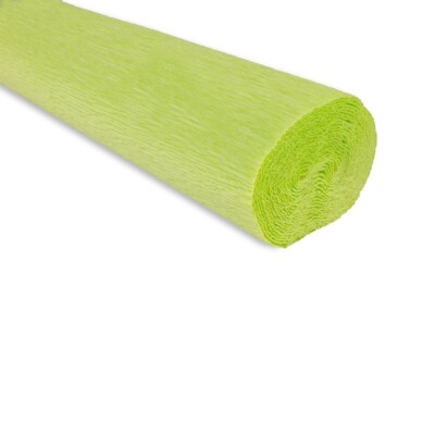 Krepppapier Rolle 180g (50X250cm) Limette (Farbton 558)