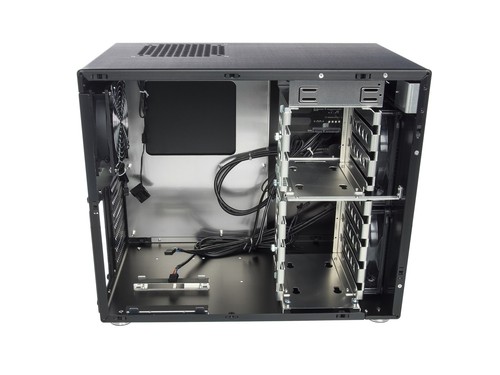 Obudowa komputera firmy Integer Computers, ATX, Micro-ATX, czarne aluminium model B-650 - Zdjęcie 8 z 12