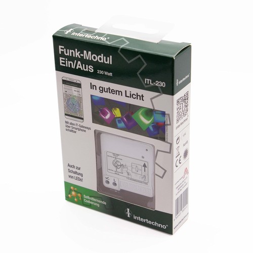 Intertechno Itl-230 Funk-modul Ein/aus Lichtschalter - Bild 4 von 6
