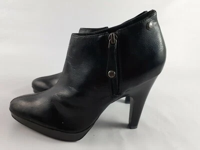 Botín Isaac Mizrahi SANDY charol negro talla 8 - Imagen 1 de 4