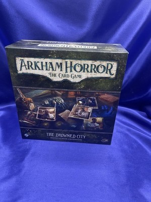 Arkham Horror The Card Game LCG The Drowned City Investigator Expansion NEW | eBay Arkham Horror The Card Game LCG The Drowned City Investigator Expansion NEW | eBay