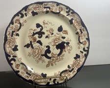 Vintage Mason's Mandalay Ironstone 13" Porcelanowa ładowarka Talerz do krojenia