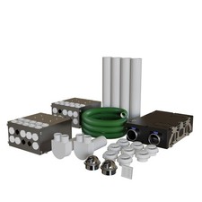 Heat Recovery Ventilation Kit Whole House DIY System Self Build Medium