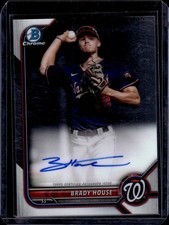 2022 Bowman Chrome #CPA-BH Brady House Prospect Autographs
